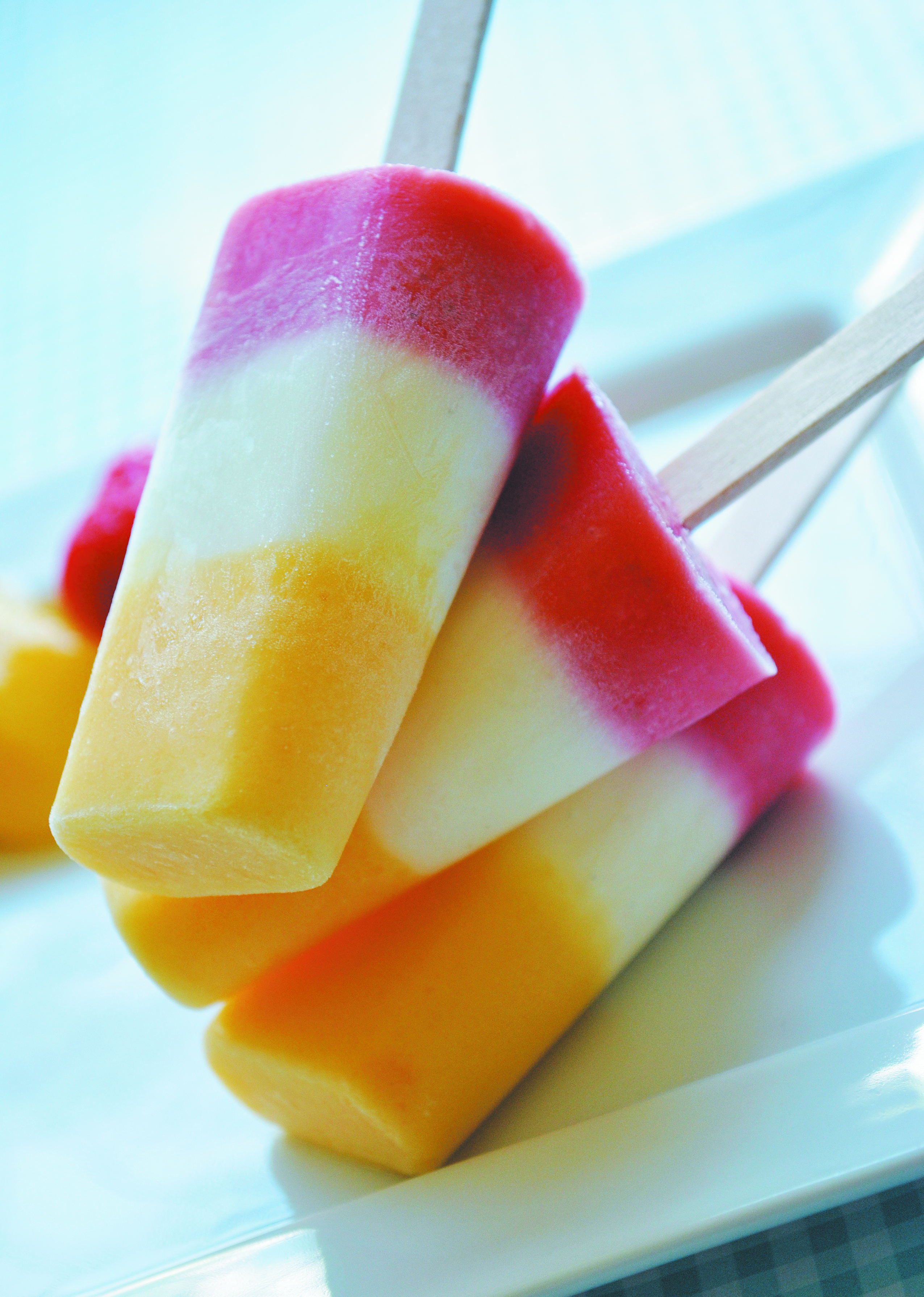 Fruity Yogurt Pops, gluten free, coeliac, summer