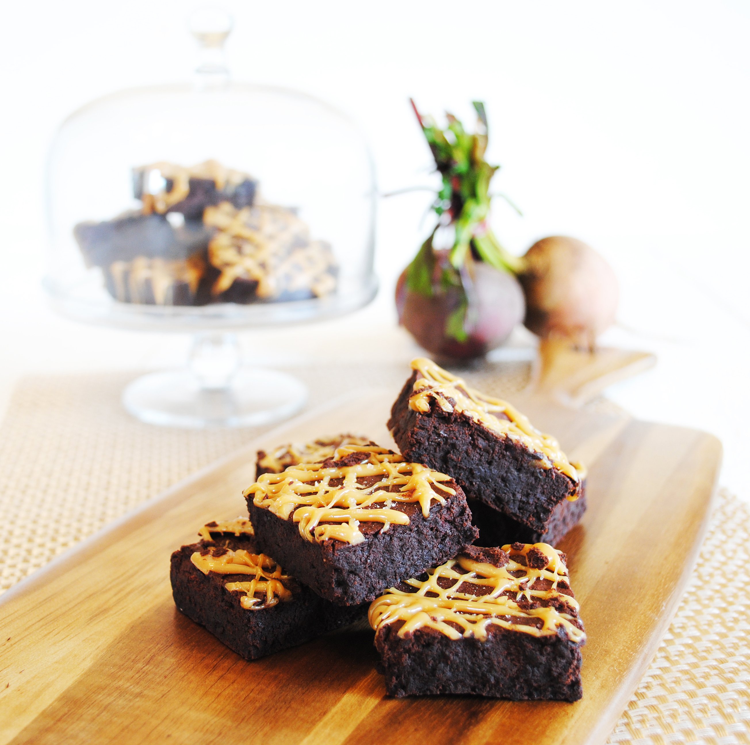 Food thoughts cocoa, glutenfree, freefrom, gf, chocolate brownies, salted caramel, sainsburys