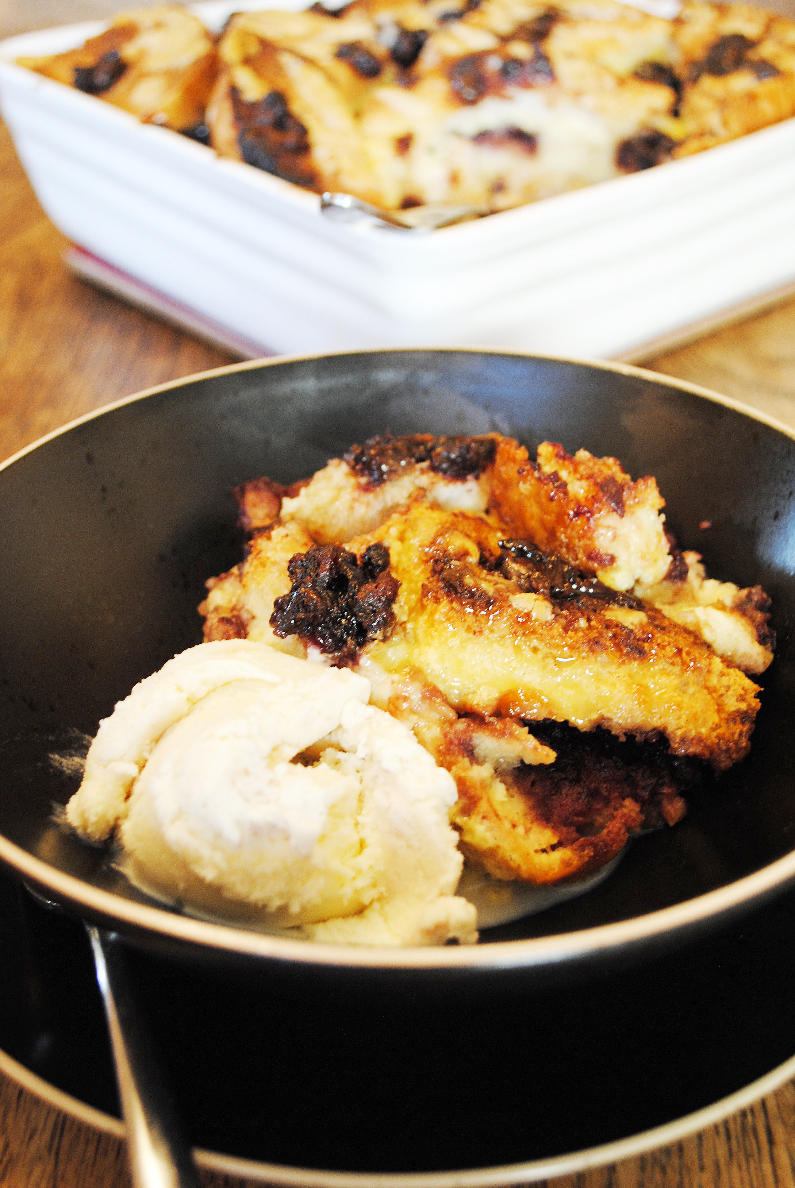 Gluten-free Sticky Toffee Bread and Butter Pudding